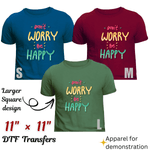 Custom DTF Transfers by Size