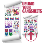 Upload DTF Gang Sheets