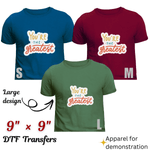 Custom DTF Transfers by Size