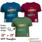 Custom DTF Transfers by Size