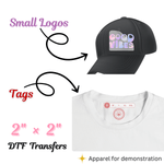 Custom DTF Transfers by Size